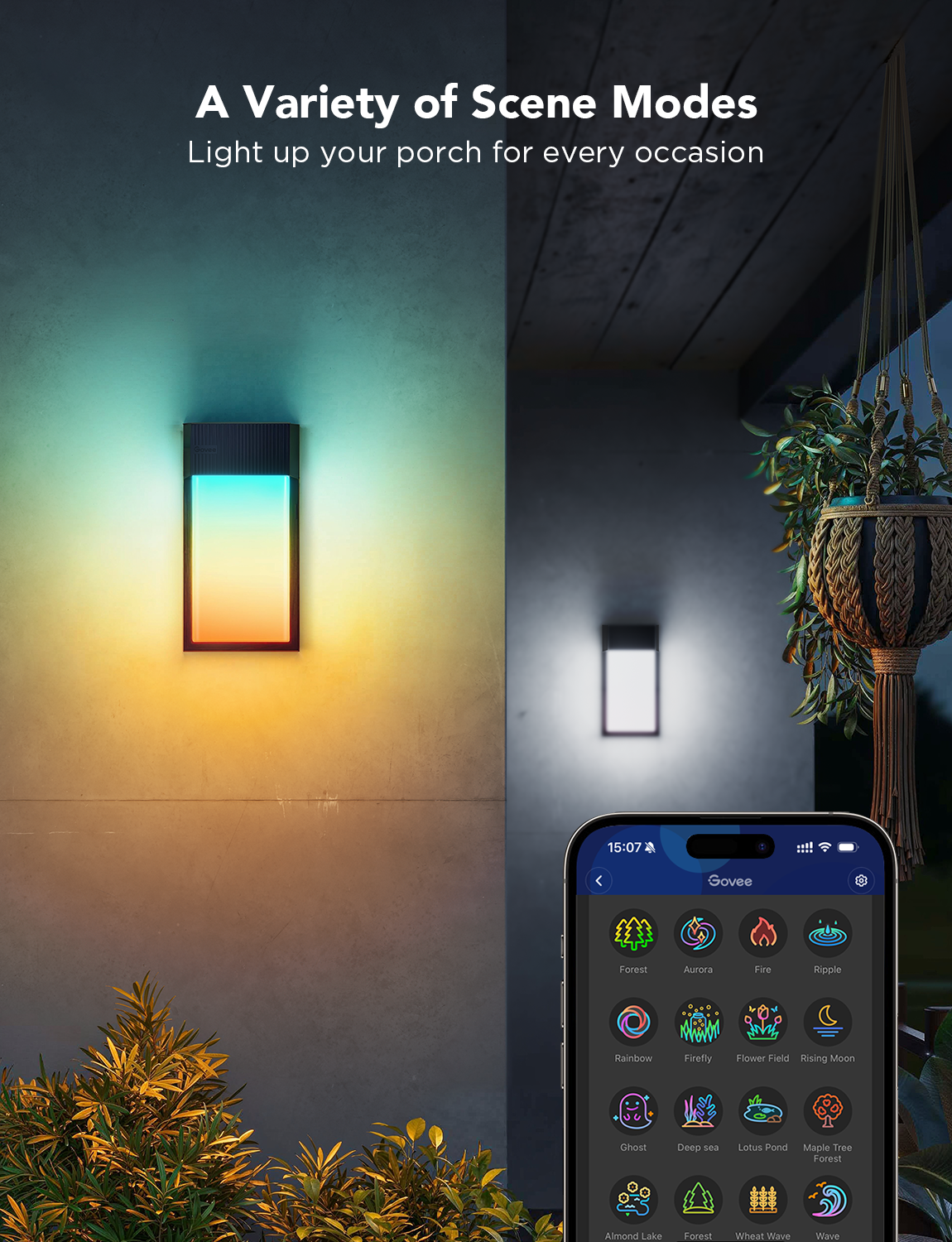 govee-outdoor-wall-light-reconditionn-applique-murale-ext-rieure-intelligente-15 image 5
