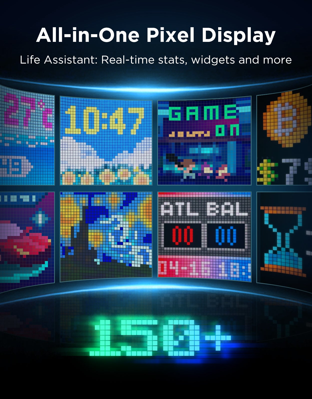 govee-gaming-pixel-light-52-x-32-cran-pixel-ia-avec-animations-dynamiques-music- image 7